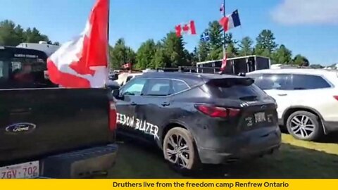 Druthers live from the freedom camp Renfrew Ontario