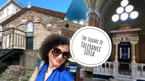 Sofia-The Square Of Religious Tolerance /София - Четириъгълникът на РелигиознаТолерантност #4K #🇧🇬
