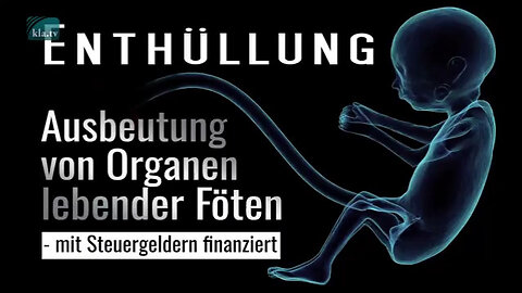 ZENSIERT: Ausbeutung der Organe abgetriebener Föten - mit Steuergeldern finanziert