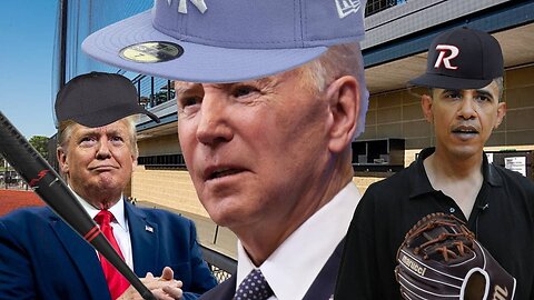 Biden & The Gang Play Baseball (AI Presidents Meme)