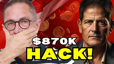 CRYPTO WALLET HACKED: Mark Cuban's Shocking $870k Loss & More! 💸🔍
