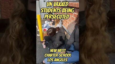 Unvax students at New West Charter LA Ca. segregated