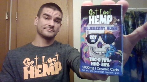 Blueberry Kush THC-O/HHC review! (Get Lost Hemp)