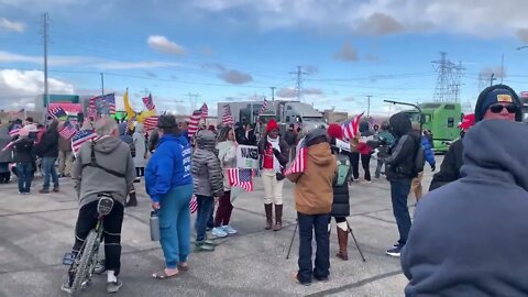 Adelanto California - The People's Convoy Departure Day