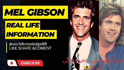 Mel Gibson Real Life Information | Mel Gibson ki asl zindagi