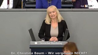 Dr. Christina Baum - Wir vergessen NICHT!