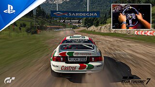 Gran Turismo 7 - Toyota Celica GT4 World Rally Challenge | Logitech G920 Wheel on PS5 4K