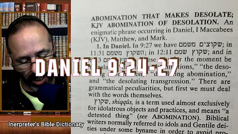 DANIEL 9:24-27 A STUDY