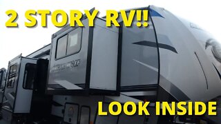 2 STORY FIFTH WHEEL! ULTIMATE KIDS BUNK! 2022 Cherokee Artic Wolf 3990suite by Forest River!