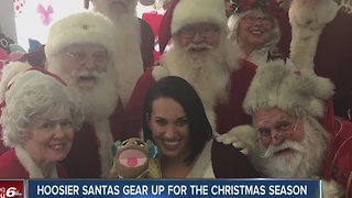 Hoosier Santas gear up for the Christmas season