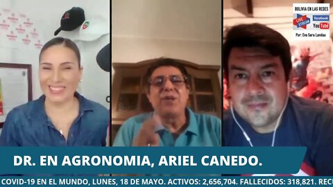 BOLIVIA EN LAS REDES CONVERSANDO CON EL DR. EN AGRONOMIA ARIEL CANEDO, "BIOTECNOLOGIA"