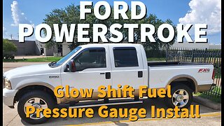 PowerStroke Fuel Pressure Sensor Gauge Install