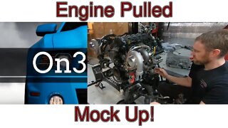 TT Mustang Build, Getting The Engine Out! pt2