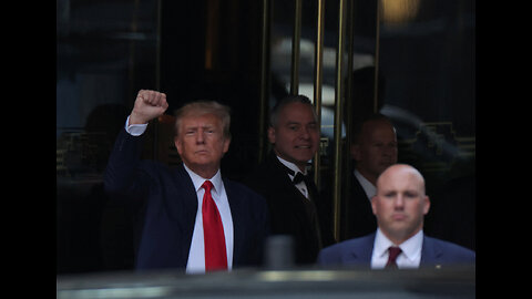 Trump Leaves Trump Tower for Arraignment