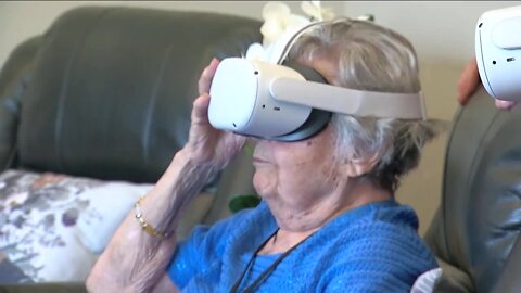 Volunteer brings virtual reality headsets to local senior centers