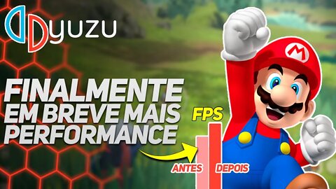 yuzu - MELHOROU MUITO O DESEMPENHO! PROGRESSO ABSURDO DA EMULAÇÃO DE NINTENDO SWITCH NO PC!