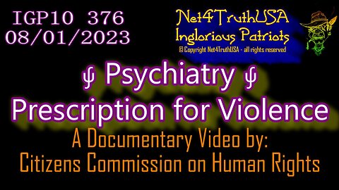 IGP10 376 - Psychiatry - Prescription for Violence