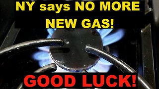 New York says NO MORE NEW GAS FOR YOU!!