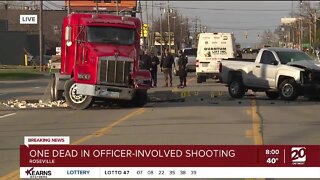 One dead in officer-involved shooting in Roseville