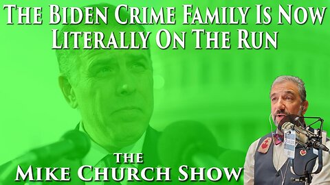 The Biden Crime Family Is Now Literally On The Run