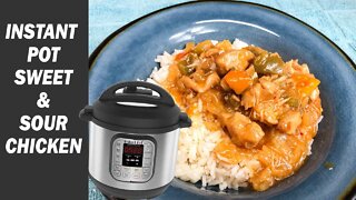 INSTANT POT SWEET & SOUR CHICKEN | Easy Dump and Go Instant Pot Meal