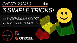 💥 3 SIMPLE Tricks You Need To Know When Using Ondsel - FreeCAD Tutorial - FreeCAD Sketcher | #Shorts