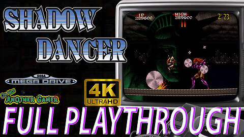 Shadow Dancer (1990) [Sega Mega Drive aka Genesis] 🎮🔥 Intro + Gameplay (full playthrough)
