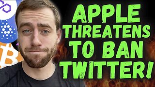 APPLE BANNING TWITTER FROM APP STORE!? Another Bankruptcy Just Filed In Crypto!