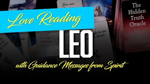 LEO💖 You both are IN LOVE with each other BUT, they self-sabotage & act unavailable! Be gentle