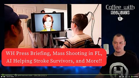 WH Press Briefing, Mass Shooting in FL, AI Helping Stroke Survivors, and More!!