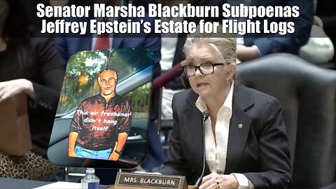 Senator Marsha Blackburn Subpoenas Jeffrey Epstein’s Estate for Flight Logs