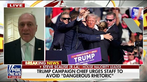 House Majority Leader Steve Scalise on Fox News' Fox and Friends