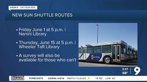 RTA seeking public input on new Sun Shuttle routes