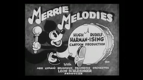 "Lady, Play Your Mandolin!" (1931 Original Black & White Cartoon)