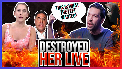 Dave Smith TORCHES Kamala Harris With Ana Kasparian And Cenk LIVE On Their OWN SHOW - Leftists Panic