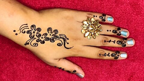 Party henna design _ henna design for function _ new henna design