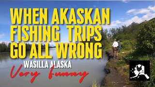 Salmon Fishing in Alaska | funny fishing video