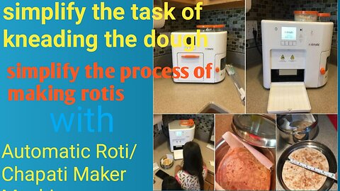 roti maker with puff