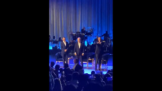 Biden Freezes (Watch His Hands) During LA Fundraiser - Obama Had to Save His Performance