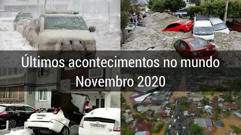 Últimos acontecimentos no mundo Novembro 2020