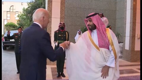 Biden Fist Bumps MBS. Wow.