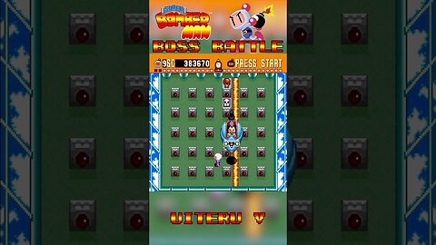 Super Bomberman (SNES) Boss Battle - Uiteru V #Shorts