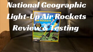 National Geographic Light-Up Air Rockets Unboxing & Testing Plus Coke and Mentos