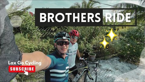 Lax Go Cycling #29 - Riding with my Brother to Langkap