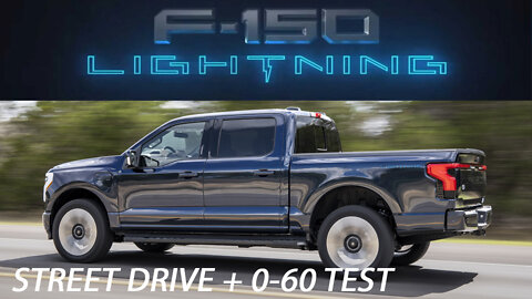 Just how quick is it really? 2022 Ford F-150 Lightning (0-60mph)