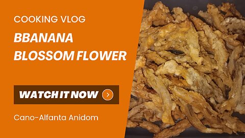 Banana Blossom Flower Chips | Gawing Chips ang Puso ng Saging