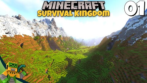 🏰 I Want To Build A Kingdom in Minecraft 🏰 | Minecraft Survival Kingdom Episode #1