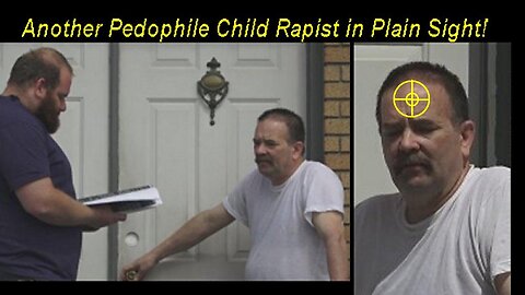 Pedophile Child Rapist Gets Nervous Seeing Our Viral Videos Before He Gets Arrested!