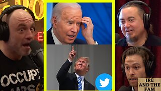 Joe Rogan: Are The Deomcrats Trying To Remove BIDEN??! & Is Trump Coming Back To Twitter?!