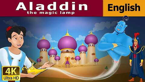 Aladdin and the Magic Lamp in English | Stories for Teenagers | @kidsfun